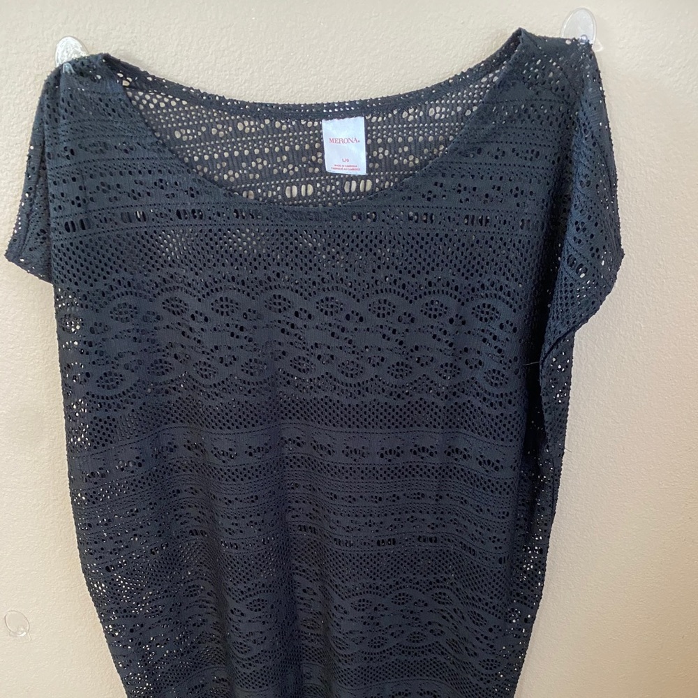 Black Bathing Suit Cover-up